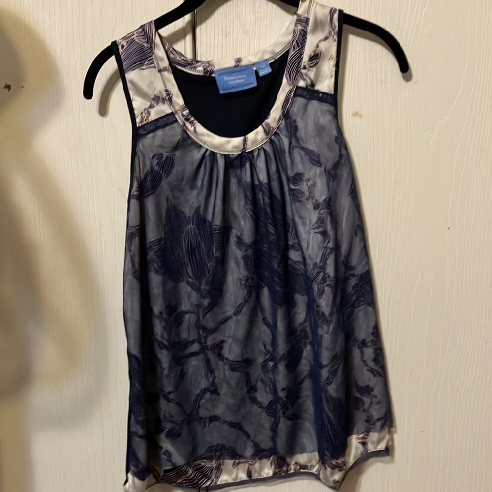Women’s Simply Vera tank top size PM. - Picture 3 of 5